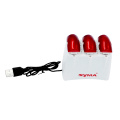 Original P10 SYMA X5UC X5UW Drone Spare Parts 3.7V 500mAh Battery+Charger Cradle Charging Dock Base RC Quadcopter